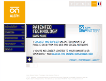 Tablet Screenshot of aleph-networks.com